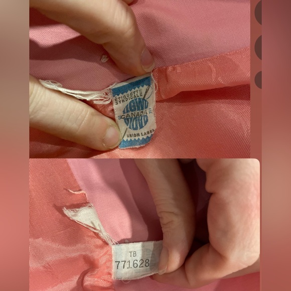 Vintage Union made Pink Double-Breasted Coat - Picture 13 of 16